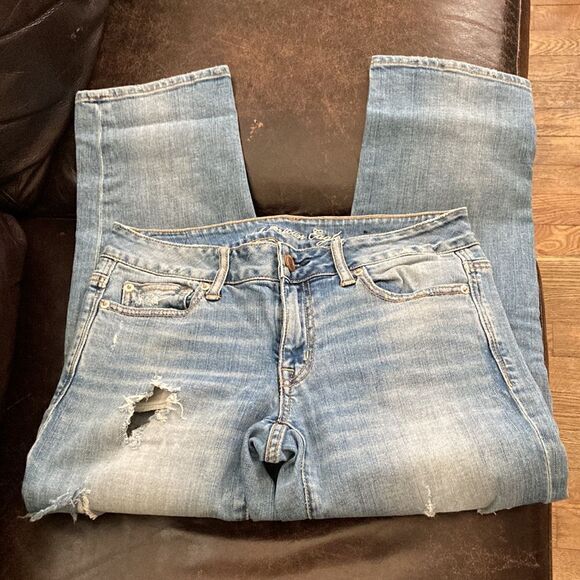 American Eagle Boy Fit Stretch Denim - Picture 3 of 12